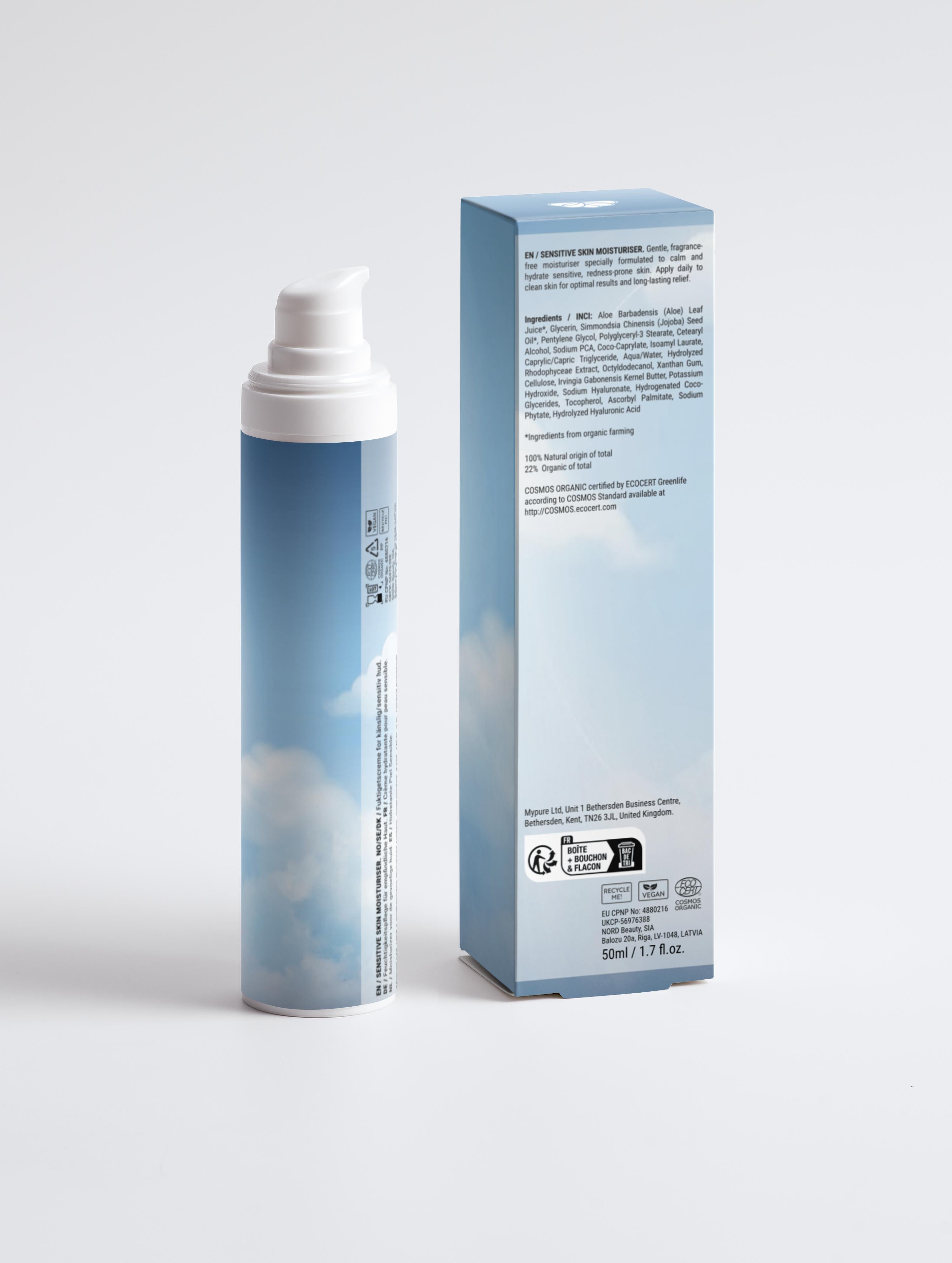 Crème Hydratante Apaisante & Sans Parfum